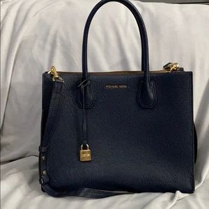 Navy Michael Kors bag